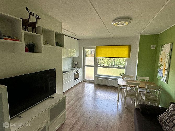 Ilgtermiņā izīrē modernu un komfortablu 2 istabu dzīvokli jaunajā projektā Mežpilsēta.  Ērts, gaišs  Рига - изображение 18