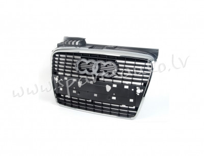 PAD07015GA(K) - 'OEM: 8E0853651J' with chrome frame, Black - Reste - AUDI A4  B7 (2005-2008) Rīga - foto 1