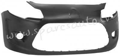 PCT04023BAN - 'OEM: 7401TN' without holes for moulding, primed, grey - Priekšējais Bampers - CITROEN Rīga - foto 1