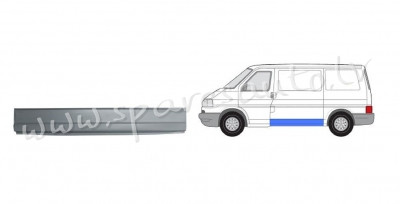 PVW88008AL - 'OEM: 9558001' lower L - Sānu Daļa - VW TRANSPORTER CARAVELLE (1996-2003) Rīga - foto 1