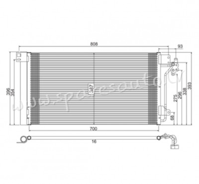 RC94604 - 'OEM: 7H0820411B' EDA Cooling - Kondicioniera Radiators - VW TRANSPORTER T5 (2003-2009) Rīga - foto 1
