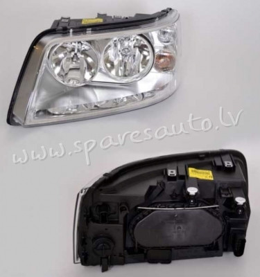 ZVW1128(D)L - 'OEM: 0301195201' Depo, TRANSPORTER/MULTIVAN, with motor for headlamp levelling, H1/H7 Rīga - foto 1