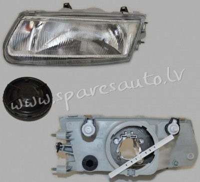 ZMB1153L - 'OEM: MR179499' TYC, (95-99), without motor for headlamp levelling, H4, ECE L - Priekšēja Rīga - foto 1