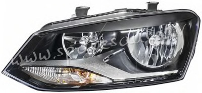 ZVW111085R - 'OEM: 6R1941008F' TYC, without motor for headlamp levelling, H7/H7, PY21W, W5W, ECE, wi Rīga - foto 1
