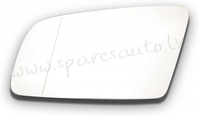 2017553E - OE 51167065082; 51167251650 heated, aspherical, WHITE R - Spoguļa Stikls Ar Pamatni - BMW Rīga - foto 1