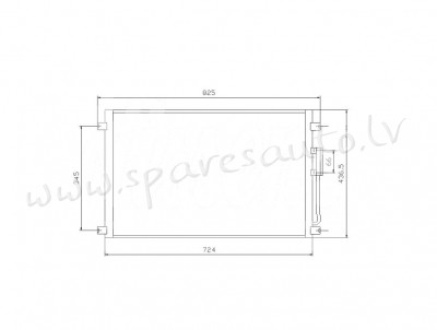 RC95018/94557 - 'OEM: 4809227AD' petrol, EDA Cooling - Kondicioniera Radiators - DODGE CARAVAN (2005 Рига - изображение 1