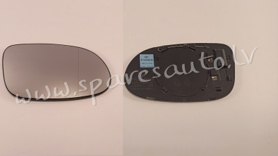 5071551S - A2308100421 heated, aspherical, chrome R - Spoguļa Stikls Ar Pamatni - MERCEDES CLK-KL W2 Rīga - foto 1