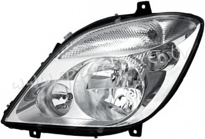 ZBZ111078L - 'OEM: 906 820 05 61' Hella, with motor for headlamp levelling, with fog light, H7/H7/H7 Rīga - foto 1