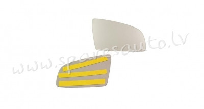133455-E - only glass, Right, convex R - Spoguļa Stikls - AUDI A4  B6 (2000-2004) Рига - изображение 1