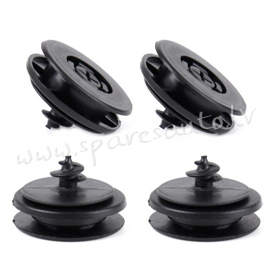 2491 - Piestiprināšanas spilventiņi automašīnu paklājiem. Car mats stopper 4 sets - Plastmasas Turēt Рига - изображение 1