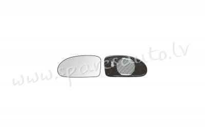 3201544M - 6431399; 1060602; 98AB17K741BB heated, convex, chrome, only for original mirror L - Spogu Рига - изображение 1
