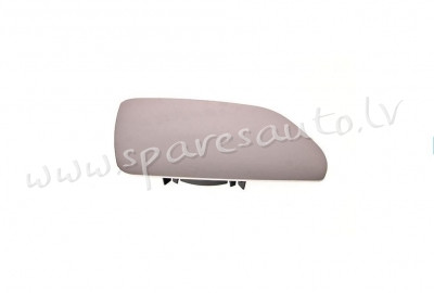 6922555M - 6402111; 1Z1857522; 6Q0857522J convex, chrome R - Spoguļa Stikls Ar Pamatni - SKODA OCTAV Рига - изображение 1