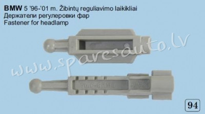94 - OE 63120027924 BMW 5 96 - 00 - Luktura Remonta Komplekts - UNSORTED PLASTMASAS TURĒTĀJS Rīga - foto 1