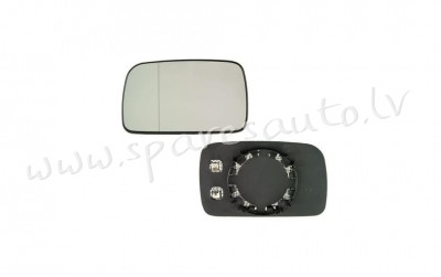 9524541E - 6N1857521B heated, aspherical, chrome L - Spoguļa Stikls Ar Pamatni - VW POLO CLASSIC / V Рига - изображение 1