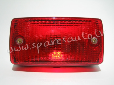 9900922E - rear, RED 75x140 - Aizmugures Atstarotājs - UNSORTED UNIVERSĀLIE LUKTURI Rīga - foto 1