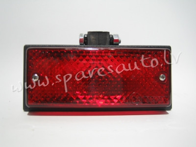 99LP002E - FOG LAMP, square, 12/24V,red,115x50x68мм, 99LP002E=ZUN2001 - Aizmugurējais Lukturis - UNS Rīga - foto 1