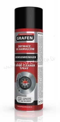 GPBC500 - Bremžu tīrīšanas līdzeklis 500ml Grefen Professional - Autoķīmija - UNSORTED AUTO PIEDERUM Rīga - foto 1
