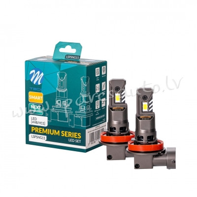 LSPSNG11 - H11 LED SET M-TECH PREMIUM SMART NG SERIES H11 - Spuldzite Led - UNSORTED LED SET Рига - изображение 1