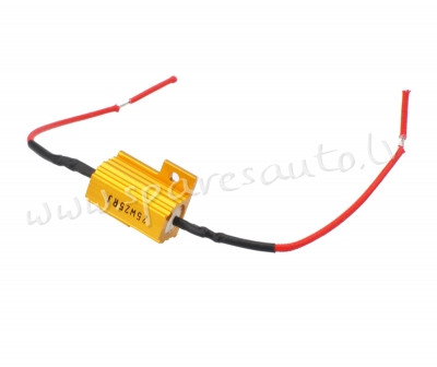 RE002 - 1pc. Resistor 25W/25ohm - Elektrība - UNSORTED LED KOMPLEKTS Рига - изображение 1