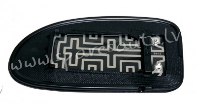 SFDM1004CR - heated, convex, chrome R - Spoguļa Stikls Ar Pamatni - FORD FOCUS (1998-2004) Rīga - foto 1