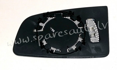 SOPM1010ER - heated, convex, chrome R - Spoguļa Stikls Ar Pamatni - OPEL OMEGA  B (1999-2003) Rīga - foto 1