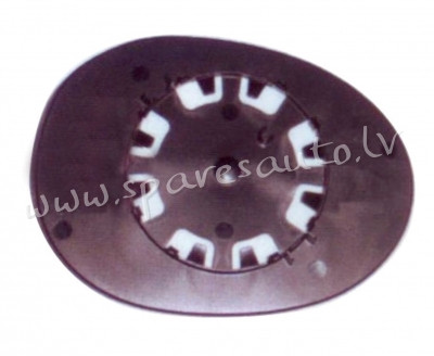 STYM1022CL - convex, chrome L - Spoguļa Stikls Ar Pamatni - TOYOTA AYGO (2005-2012) Rīga - foto 1