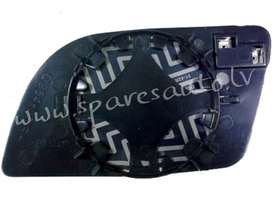 SVWM1014EL - OEM: 6Q0857521A' EDA PARTS, heated, chromed glass, ASPHERICAL L - Spoguļa Stikls Ar Pam Rīga - foto 1