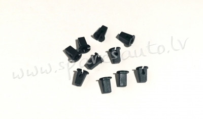 T061(10) - a - 12mm, b - 7mm, c - 11mm, d - 4mm, e - 2mm 811807577C - Plastmasas Turētāji - UNSORTED Rīga - foto 1
