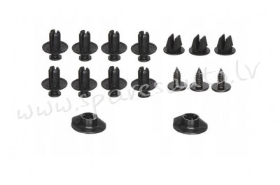 ZDN4015 - OE: 12493-06207B; 86593-34500; 86848-22000; 86848-C8000 SET 16PC. - Plastmasas Turētāji Ko Rīga - foto 1