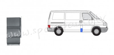 PVW88021R -  stilt lower part R - Sānu Daļa - VW TRANSPORTER T4 (1990-2003) Rīga - foto 1