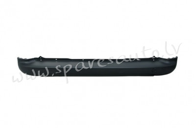 PCT041146BA - 'OEM: 7410CJ' with spoiler holes, Black - Aizmugurējais Bampers - PEUGEOT PARTNER (200 Rīga - foto 1