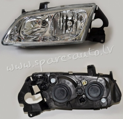 ZDS1188L - 'OEM: 26060BN025' TYC, (00-02), without motor for headlamp levelling, H1/H7, ECE L - Prie Rīga - foto 1