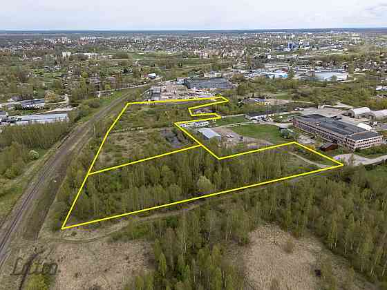 Piedāvājumā apbūves gabals Jelgavas rūpnieciskajā zonā, kas ir piemērota vieta ražošanas, loģistikas Елгава и Елгавский край