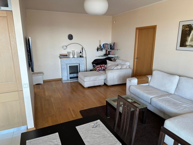 Dzīvoklis ar saunu Skanstes virsotnēs 17.stāvā.  Studio tipa dzīvoklis, kur viesistaba Rīga - foto 4