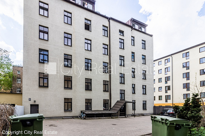 Projekts - Valdemāra Rezidence, pagalma ēka, renovēta māja, labiekārtots apzaļumots pagalms, Rīga - foto 19