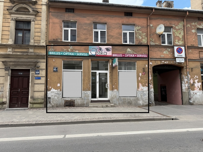 Iznomā telpas veikalam.  Blakus sabiedriskā transporta pietura. Papildus nomas maksai Rīga - foto 1