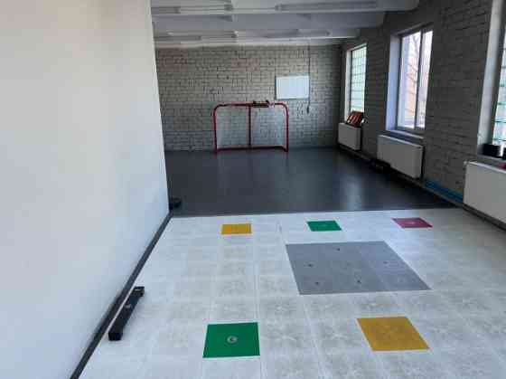 Office space in Ziepniekkalns.  + 2nd floor; + The area consists of two halls and a restroom; + Fenc Rīga