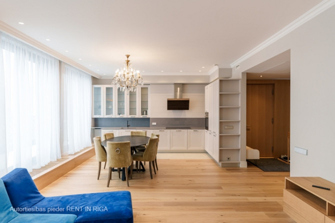 Эксклюзивная 4-комнатная квартира в Club Central Residence.  Квартира полностью оборудована Рига - изображение 8
