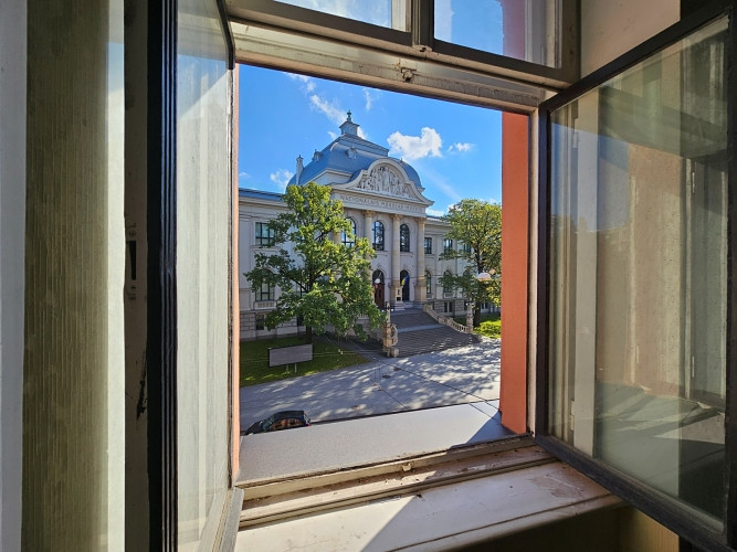 Izvērtēšanas vērts dzīvoklis ar atlaidi Klusajā Centrā.  Dzīvoklis ar kamīnu, skatu uz Rīga - foto 10