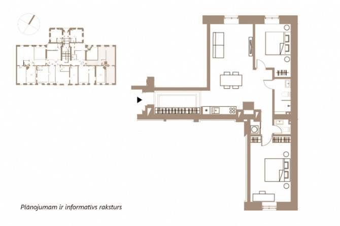 Izvērtēšanas vērts dzīvoklis ar atlaidi Klusajā Centrā.  Dzīvoklis ar kamīnu, skatu uz Rīga - foto 11