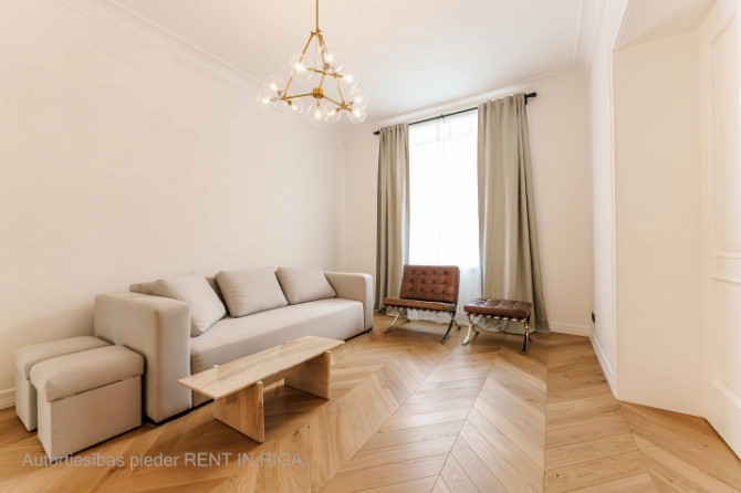 Izīrē modernu 2 istabu dzīvokli Rīgas klusajā centrā.  Piedāvājumā jauns, tikko pēc kvalitatīvas ren Рига - изображение 10