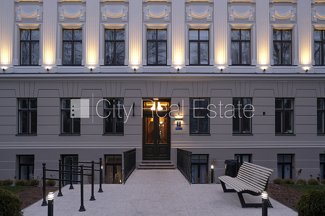 Проект - Kalpaka Residence, фасадный дом, вход с улицы, полуподвал, лифт, одна Рига - изображение 12