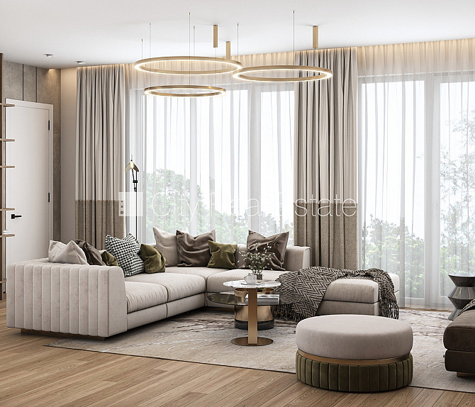 Проект - Tal Residence, земля в собственности, рядный дом, монолитные бетонные стены, на Рига - изображение 9