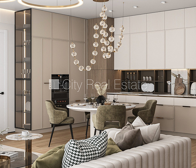 Проект - Tal Residence, земля в собственности, рядный дом, монолитные бетонные стены, на Рига - изображение 6