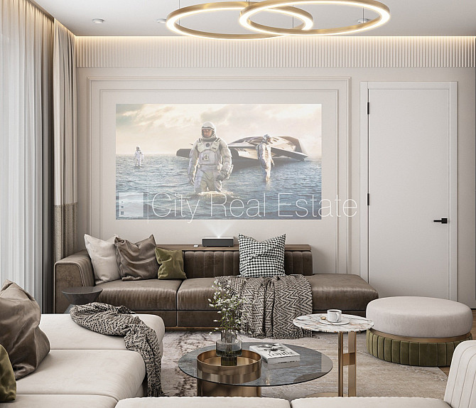 Проект - Tal Residence, земля в собственности, рядный дом, монолитные бетонные стены, на Рига - изображение 5