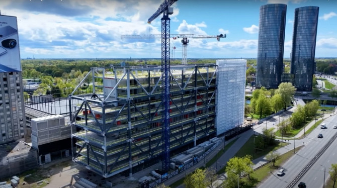 Preses Nama Kvartāls  stilīgākā biroju ēka Rīgā!  + Biroji būs pieejami jau 2026. gada Rīga - foto 11