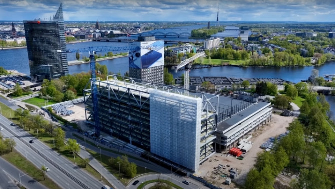 Preses Nama Kvartāls  stilīgākā biroju ēka Rīgā!  + Biroji būs pieejami jau 2026. gada Rīga - foto 9