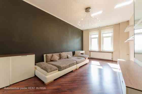 Two-Storey Apartment with a Terrace at the Corner of Kr.Valdemāra and Zaubes Street  Located on the  Rīga