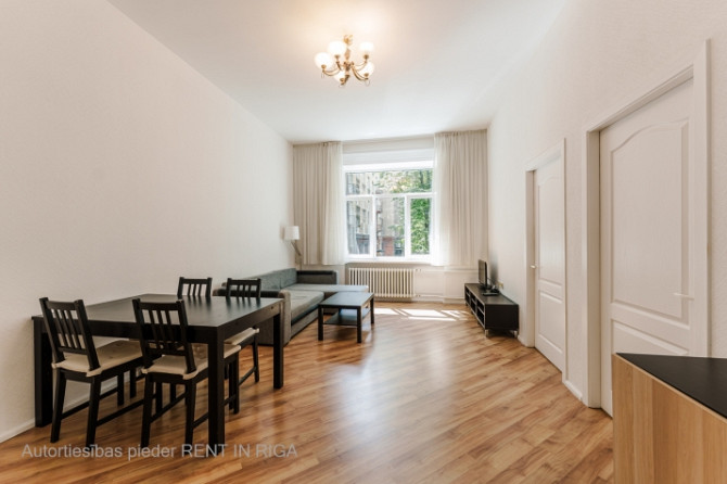 Available from September, 2025 - furnished two-bedroom apartment in the very center of the city, whi Рига - изображение 1
