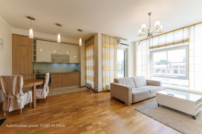 Īrei pieejams 2-istabu dzīvoklis projektā Mārtiņa nams 2.  Pārdomāts dzīvokļa plānojums, Rīga - foto 1
